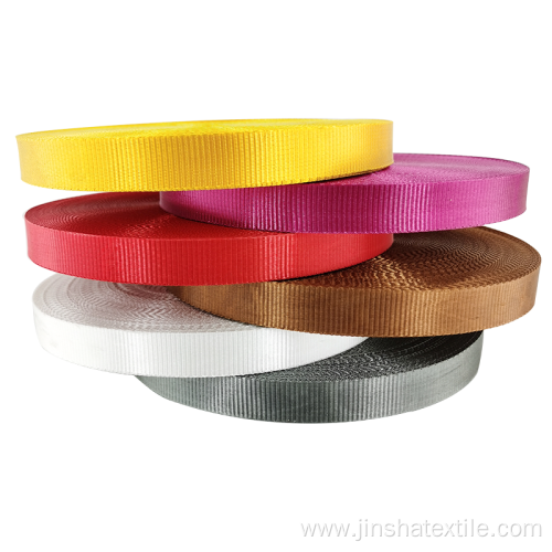 nylon multi colors can be customized polyester webbing